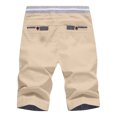 thumbnail image 4 of Uwinwear Men's Athletic Shorts Casual Classic Fit Drawstring Short Pants Summer Beach Casual Shorts with Elastic Waist and Pockets,Khaki,XXL, 4 of 6