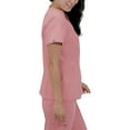 thumbnail image 5 of Doctor's Choice Elite -Rx Scrubs Women's Scrub Top Pink S - XXXL, 5 of 10