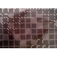 thumbnail image 5 of oneOone Cotton Silk Dark Rose Brown Fabric Striped Line Craft Projects Decor Fabric Printed By The Yard 42 Inch Wide, 5 of 6