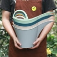 thumbnail image 4 of LHWEN Household Lightweight Portable Gardening Watering Can with Long Spout Sprinkler - Plastic Large Capacity Practical Design - Ideal for Indoor Plants Garden Beds Vegetable Patch, 4 of 4