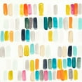 thumbnail image 2 of Vess, June Erica 12x12 White Modern Wood Framed Museum Art Print Titled - Bright Swatches I, 2 of 4