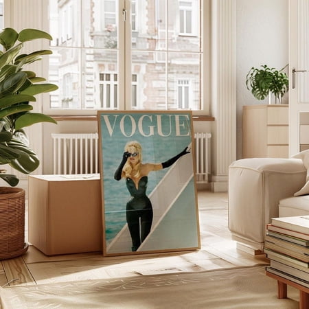 Pamela Anderson Poster Fashion Print Beauty Wall Art Luxury Print Fashion Magazine Wall Art Designer Print Chic Wall Art Glam Decor Wall Art