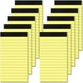 thumbnail image 1 of JUNWELL Yellow Note Pads 3x5 Small Notepads 3x5 Memo Pads Small Notebooks 3x5 Writing Pads 3x5 Lined Notepads 10 Pack Small Pads of Paper 3 x 5 Note Paper Pads 3x5 Yellow Pocket Notebook, 1 of 2