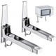 thumbnail image 1 of Soporte universal para microondas, diseño que ahorra espacio con brazo telescópico y giratorio para un almacenamiento óptimo en la cocina (2 piezas), 1 of 5