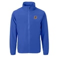 thumbnail image 2 of Men's Cutter & Buck Blue Durham Bulls Big & Tall Charter Eco Knit Recycled Full-Zip Jacket, 2 of 3