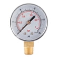 thumbnail image 1 of Mechanical Air Pressure Meter Portable Tire Hydraulic Pneumatic Barometer Pointer Portable Stainless Vacuum Gauge Portable Removable Measuring Tool, 1 of 9