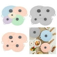 thumbnail image 2 of Set Of 5 Food Savers Lid Microwaves Safe Nonslip Kitchen Storage Bowl Pot Covers, 2 of 13