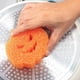 thumbnail image 5 of Esponja de limpieza de calabaza de Halloween, esponja de limpieza de cocina, naranja, electrodoméstico de limpieza de cocina, 5 of 7