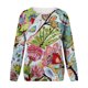 thumbnail image 4 of Camisas de mujer con estampado gráfico de manga larga con cuello redondo, sudadera, suéter, tops cómodos Fridja  hkj1489, 4 of 4