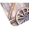 thumbnail image 6 of Rustic Wooden Door Bathroom Rug Mat, 24''''X16'''', Super Soft and Absorbent Shaggy Plush Bath mats, Thicken, Non Slip, Machine Wash and Dry, Barn Door Old Garage Door Country Farmhouse, 6 of 6