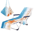 thumbnail image 3 of Funda para silla de playa con bolsillos laterales, cómoda y de secado rápido, ideal para playa al aire libre., 3 of 6
