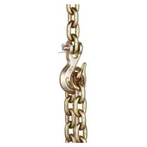 Binder Chain G80 5/16" x 14.2' Tie Down Tow Chain with Hooks - 4900 lbs Capacity - G80 Transport Chain