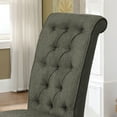 thumbnail image 5 of Furniture of America Landon Fabric Side Chair in Gray and Black (Set of 2), 5 of 8