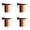 02, variant on Colorful Stadium Cheering Horns Set Of 4 Piece Plastic Loud Sound Makers Party Loudspeaker Soccer Event Flag Theme