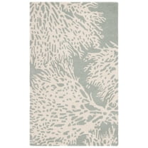 Safavieh BELLA, GREY / IVORY, 3' X 5', Area Rug, BEL115D-3