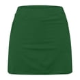 thumbnail image 3 of Puntoco Skorts for Women Dressy Casual Knee Length Skirts for Women with Pockets Athletic Drawstring Skirt Golf Tennis Army Green XXL(XXL), 3 of 6