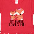 thumbnail image 3 of Inktastic My Mamie Loves Me Gift Baby Girl Dress, 3 of 4