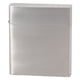 thumbnail image 1 of Estuche de acero inoxidable para 20 cigarrillos, portátil, con tapa abatible, para hombres y mujeres, color plateado, 1 of 14