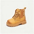 thumbnail image 4 of LvhaoGJOB Kids' Chelsea Boots - Elastic Side Panels, Side Zipper Closure & Classic Design, 4 of 9