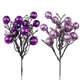 thumbnail image 1 of Picadoras para árboles de Navidad, tallos KI Store, color morado, paquete de 9, 1 of 7