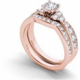 thumbnail image 2 of 1-5/8 Carat T.W. Diamond 14kt Rose Gold Engagement Ring Set, 2 of 5
