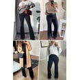 thumbnail image 6 of Flare Jeans for Women Women's Bootcut Bell Bottom Jeans High Waisted Stretch Slimming Bell Bottoms Jeans, 6 of 7