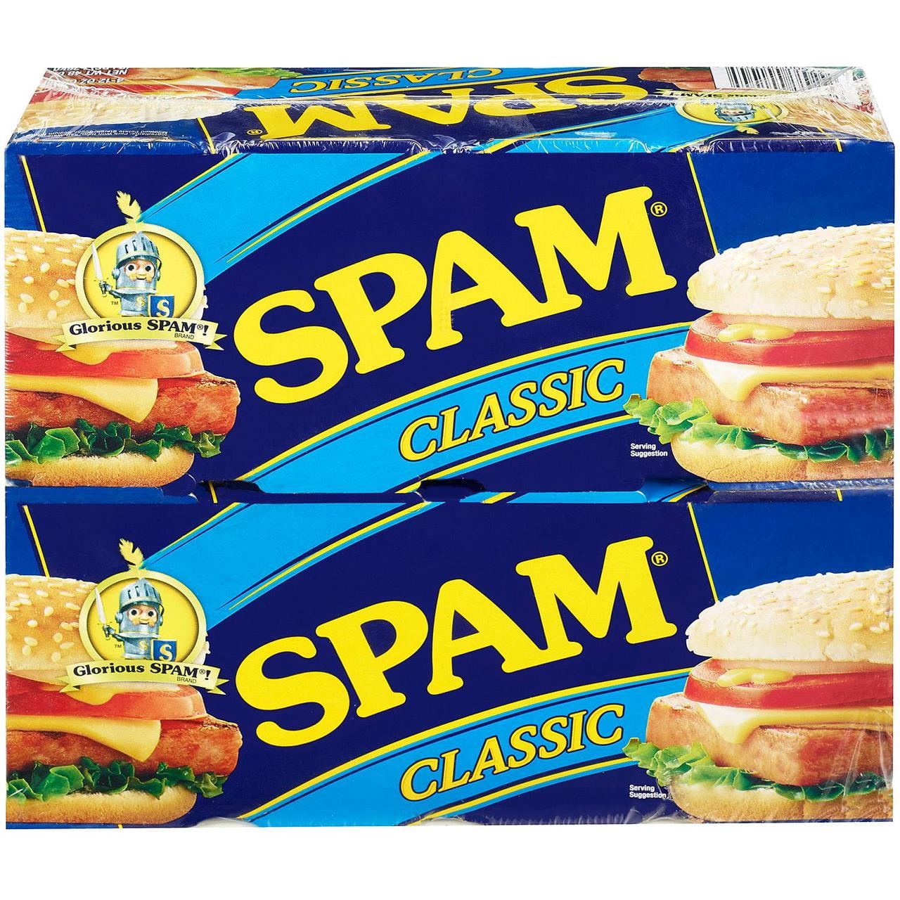 Spam Classic (12 Oz., 8 Pk.) - Walmart.com