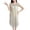a-Silver11522, variant on VNKIDY Womens Solid Color Satin Sleeveless Nightgown V Neck Loose Fit Sleep Dress With Lace Ruffle Trim For Comfortable Loungewear PK2 One Size