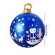 thumbnail image 4 of Navideña Inflable PVC Gran Tamaño 60 Cm Con Luces Navideña Iluminada Con Luces (H) Vaca Azul Navideña (con Luces), 4 of 8