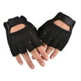 thumbnail image 3 of Motorcycle Real Leather Gloves Work Cycling Men'S Gloves ,Warm and Lightweight, 3 of 3