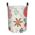 thumbnail image 1 of LNWH Laundry Basket, Plant Leaf Flower Pattern Foldable Laundry Hamper With Handles Waterproof, Small, 1 of 8