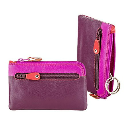 Visconti RB69 Multi Color Soft Leather Coin Purse Key Wallet With Key Chain (... - www.ermes-unice.fr