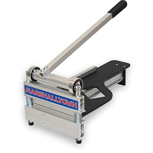 MARSHALLTOWN Ultra-Lite Flooring Cutter 9", Cuts Vinyl Plank, Laminate, Engineered Hardwood, Siding, and More - Honing Stone Included, Made in The USA