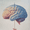 Brain Heart Umbrella Surrealism, variant on Qisvanset Sweet Cupcake and Lollipop Canvas Wall Art 15.75x11.81 INCHES