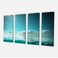 thumbnail image 2 of Blue Sea Horizon and Skyscraper - Large Seashore Canvas Art Print, 2 of 3