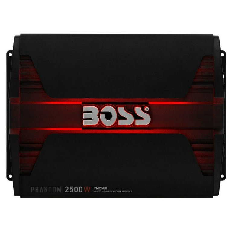 Boss Audio PM2500 Phantom Series Class AB Monoblock Amp - Walmart.com
