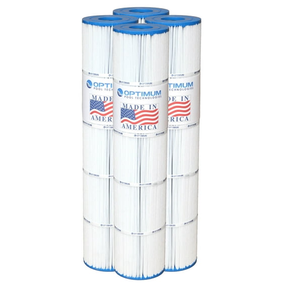 Pool Filter 4PK Replacement for Hayward® SwimClear® C5020, C5030, C5500, C5520; 500 SQ. FT. Cartridge Elements - Made in USA