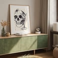 thumbnail image 3 of Skull Martini Print, Halloween Bar Cart Decor, Trendy Halloween Wall Art, Spooky Season Cocktail Print, Home Decor Poster, 3 of 7