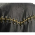 thumbnail image 5 of Milwaukee Leather MLL4527 Women's Stretch Side Panel Distress Brown Leather Motorcycle Rider Vest w/ Lacing Detail X-Large, 5 of 8