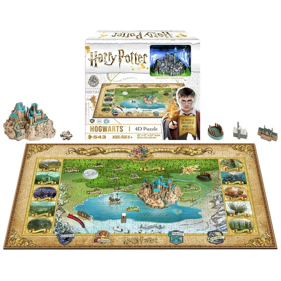 Harry Potter - The Wizarding World 4D Puzzle [892 Pieces]