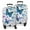 Purple Leaf Butterfly, variant on Purple Leaf Butterfly Pattern Luggage Cover Fashion Suitcase Cover Baggage Covers Fit 25-28 Inch Luggage (Go Travel)