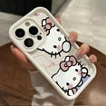 thumbnail image 2 of Sanrio Hello Kitty Cat Phone Cases For iPhone 12 14 15 11 13 Pro Max XS XR 8 7 Plus SE2 Soft Lens Protection Lovely Gift Cover RJ, 2 of 6