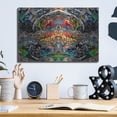 thumbnail image 6 of Luxe Metal Art 'Being' by Pedro Gavidia, Metal Wall Art, 16"x12", 6 of 9