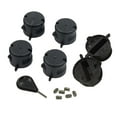 thumbnail image 1 of koolsoo Planche de Surf Plug, 6Pcs Planche de Surf Queue Gouvernail Fente Queue Gouvernail Ronde Tasse avec Vis, 1 of 8