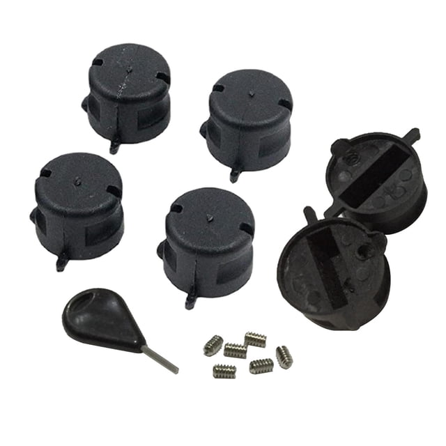 koolsoo Planche de Surf Plug, 6Pcs Planche de Surf Queue Gouvernail Fente Queue Gouvernail Ronde Tasse avec Vis