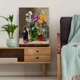 thumbnail image 5 of Colorful Glass Bottle Floral Canvas Print, Wall Art for Living Room Kitchen Dining Room Entryway Office, 5 of 8