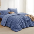 thumbnail image 1 of Juego de Ropa de Cama Bedsure Completo de 7 Piezas con Diseño a Cuadros, 1 of 8