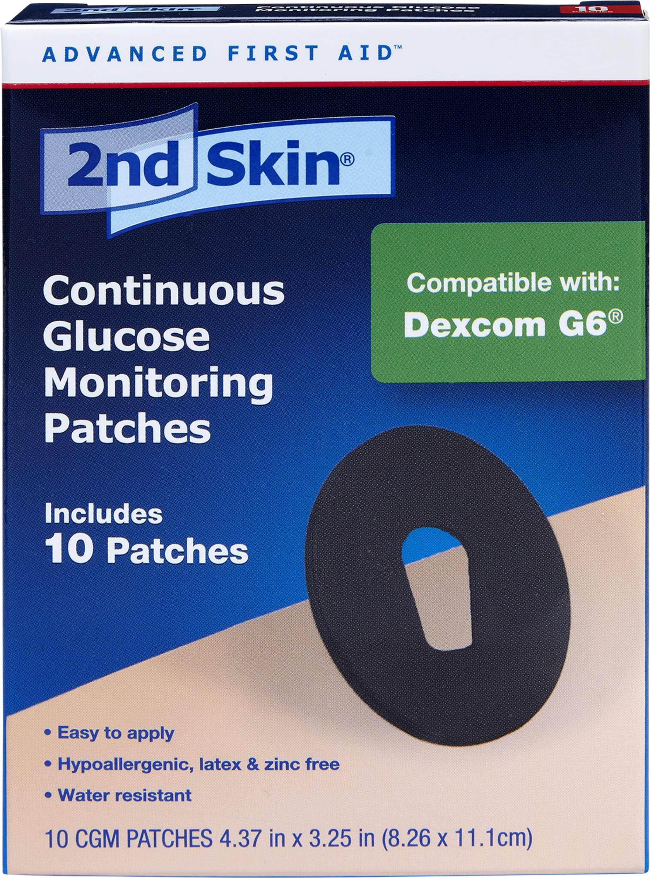 Expressionmed Dexcom G6® Glucose Monitoring Patch, 2.8'' x 4.8'' White –  Save Rite Medical