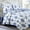 Hittle Medallion, variant on Cozy Line Home Fashions Aldiana 3-Piece Purple Patchwork Reversible Cotton Quilt Bedding Set, King