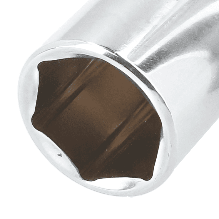 Surtek 1/2” Long Socket, 12 Points 7/8”, Steel